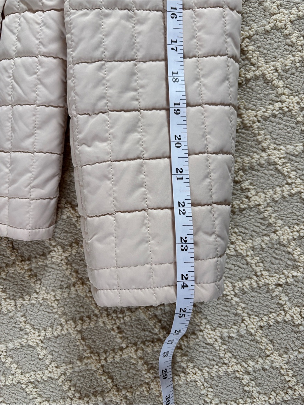 Talbots Quilted Button-Front Puffer Jacket - Picture 8 of 14